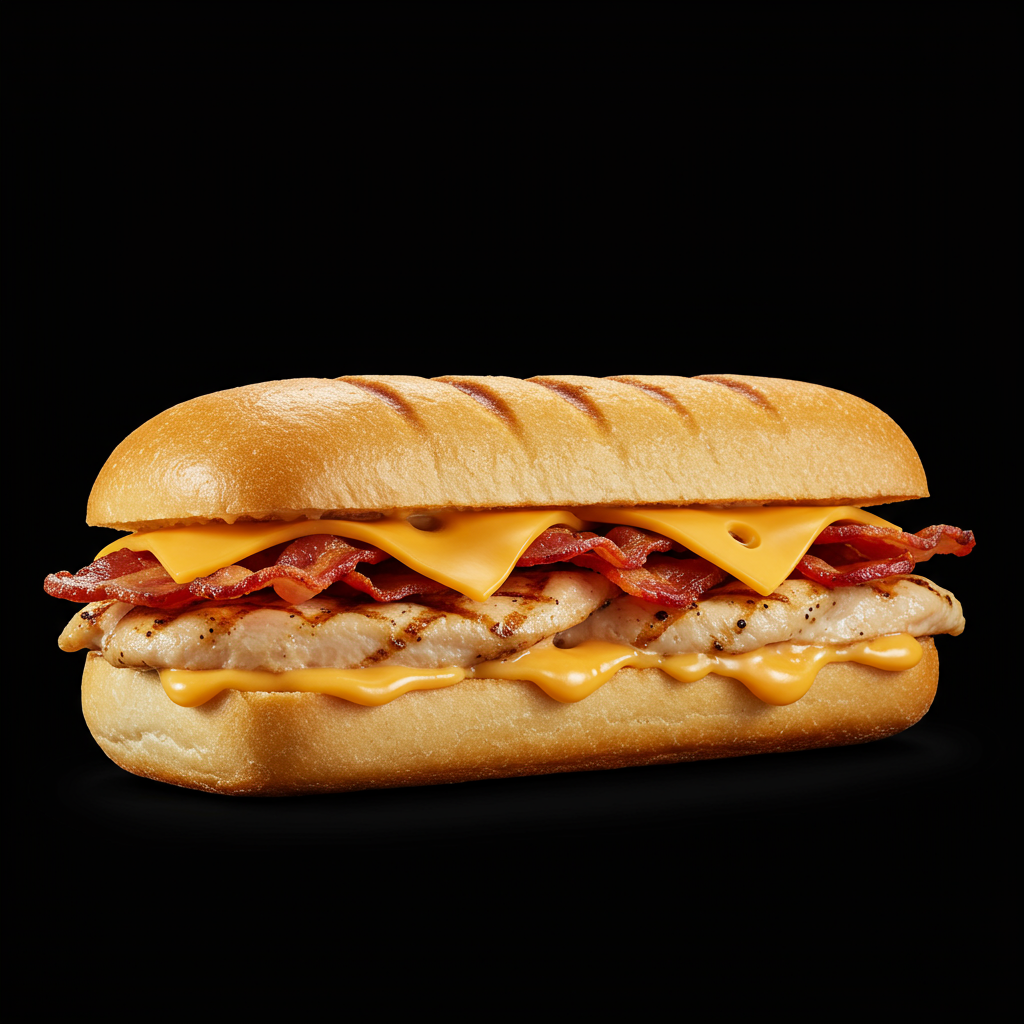 CHICKEN BACON PANINI